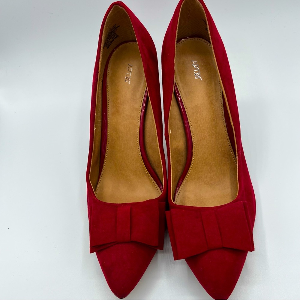 Apt. 9 Women's Heels Deep Red US
